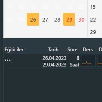 Milli Eğitim Bakanlığı (MEB)  E-yaygın Sistemi Eğitici İsmi