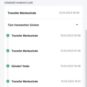 Trendyol Express Trendyol Gönderim 10 Gündür Bana Ulaşmadı