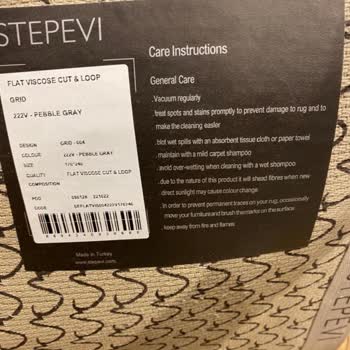 Step Halıcılık Ayıplı Ürün