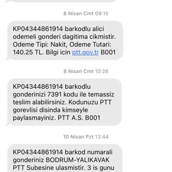 PTT Kargo Yalıkavak Bodrum PTT