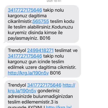 Aras Kargo Kargolar Evime Ulaşmıyor