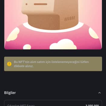 Binance Nft'min Fiyatı Ve Satış Yapamıyorum