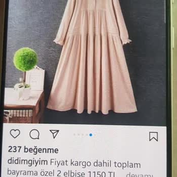 Didimgiyim (Instagram) Karşılıksız Para Alındı