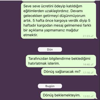 İstanbul Gedik Üniversitesi Uzaktan Eğitim- Gönderilmeyen Sertifikalar