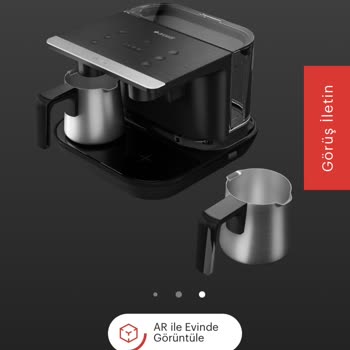 Arçelik Telve Makinesinin Su Hazne Sapı Yoktur