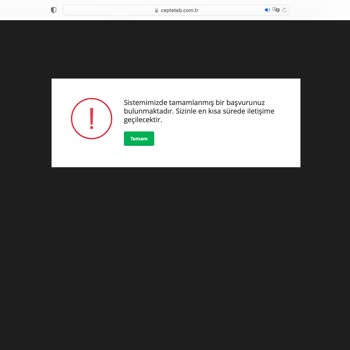 CepteTeb İletişim Sıkıntısı