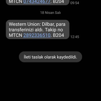 Western Union İzin Dışı İşlem