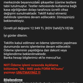 iPhone Garanti Koşullarına Bahane Eklemeleri