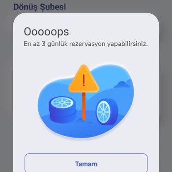 Rent Go Not Found Hatası Ve En Az Kiralamanın 3 Gün Olması