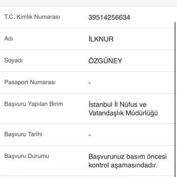 Nüfus Ve Vatandaşlık İşleri Pasaport Teslimi Aciliyeti