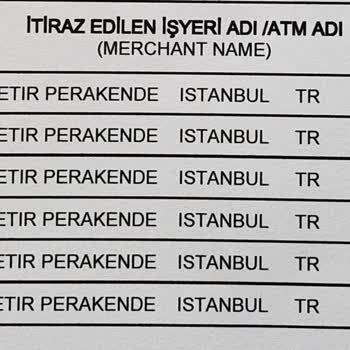 Param/Getir Firması Kartımdan Bilgim Harici Para Çekiyor!