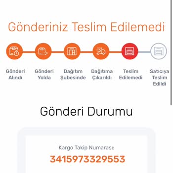 Aras Kargo Evde Olmamıza Rağmen Adresimizde Bulunmadığımızı Söylüyor