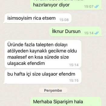 Modaadam Bir Türlü Gelmeyen Sipariş