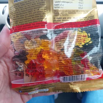 Haribo Jelibon Paketinde Yabancı Madde