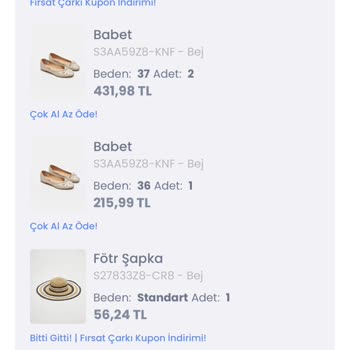 LCW Yanlış Ürün Gönderimi