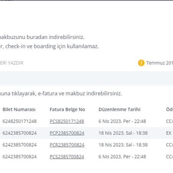 Pegasus Uçak Bileti İptali