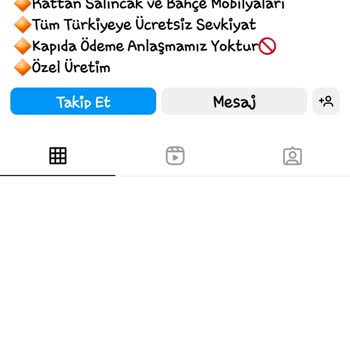 Aker Bahçe Mobilyaları'ndan Salıncak Siparişi Verdim Ancak Firmaya Ulaşamıyorum