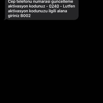 Nesine.com'dan Tarafıma Telefon Güncellemesi Mesajı