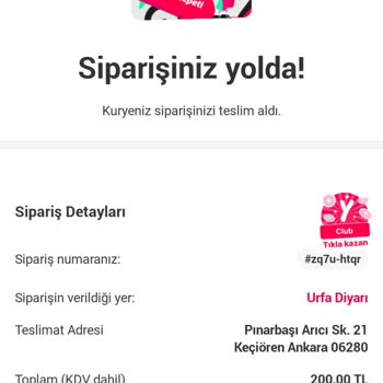 Yemek Sepeti Sipariş İptali Bir Turlu Yapılmıyor