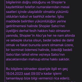 Shopier Satıcılara Yönelik Tutumları Hoş Değil