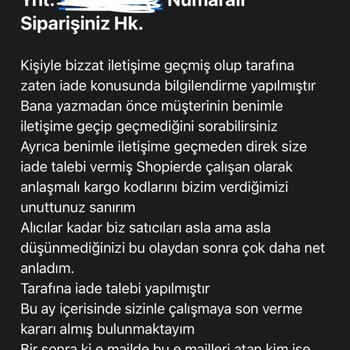 Shopier Satıcılara Yönelik Tutumları Hoş Değil