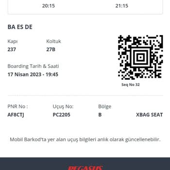 Pegasus'un Bilet Varken Tekrar Bilet Aldırması Ve Çözümcül Olamayışı!