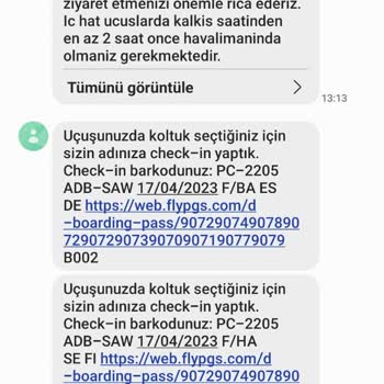 Pegasus'un Bilet Varken Tekrar Bilet Aldırması Ve Çözümcül Olamayışı!