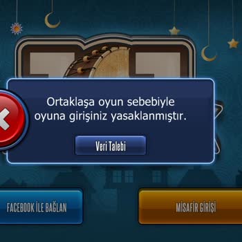 Okey 101 Plus Zynga Hesabımın Haksız Yere Kapatılması