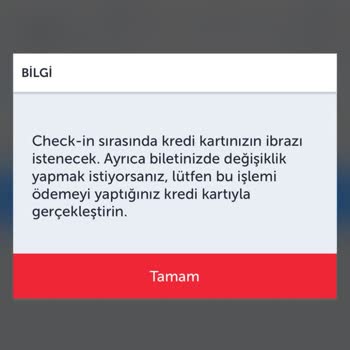 Türk Hava Yolları Pişmanlıktır