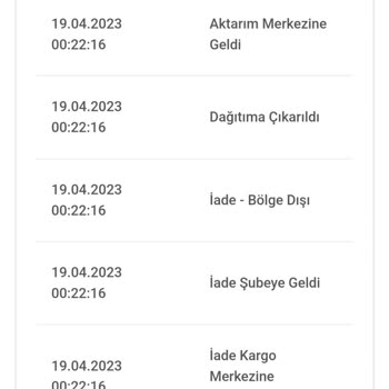 A101 Dağıtıma Çıkarılmadan İade Gözüküyor