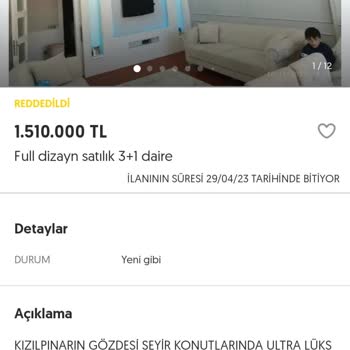 Letgo Vitrin İlanı Satılıyor İlan Yayından Kaldırılıyor