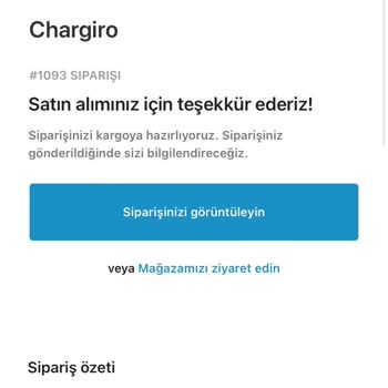 Chargiro.com'dan Aldığım Harici Şarj Cihazı Hala Gelmedi Ve Müşteri Hizmetleri Cevap Vermiyor