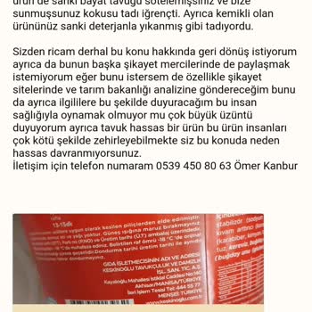 Keskinoğlu Bozuk Tavuk Kova