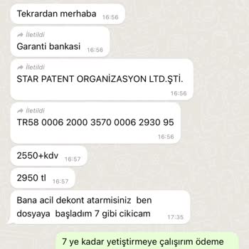 Star Patent Organizasyon Marka Patenti Adı Altında Oyalama