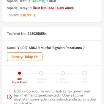 Trendyol Express Kargo Şirketinin İşini Yapmaması