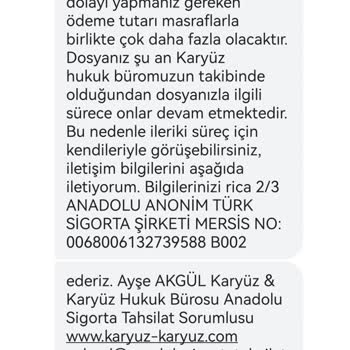 Anadolu Sigorta Komşuma Ödediği Tazminatı Benden İstiyor