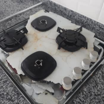 Silverline Ocağın Camı Patladı