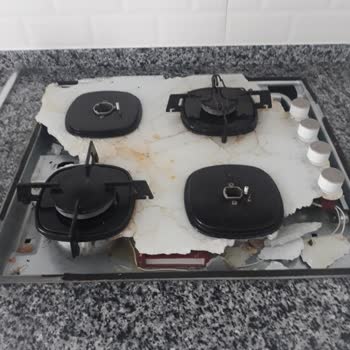 Silverline Ocağın Camı Patladı