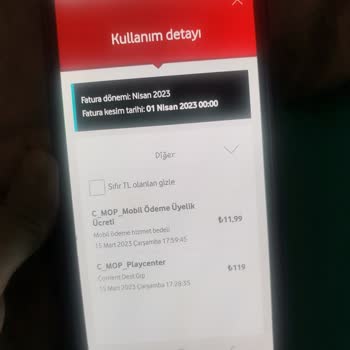 Vodafone CMOP Üyelik İptali