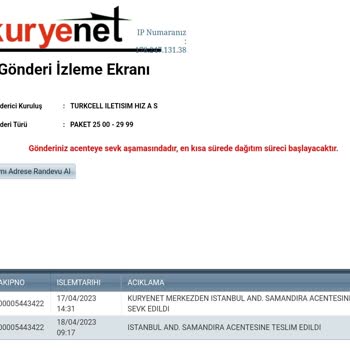 Kuryenet Kargo Gecikmesi Ve Belirsizlik