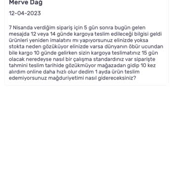 Gratis Online Siparişi 1 Ayda Teslim Edemiyor