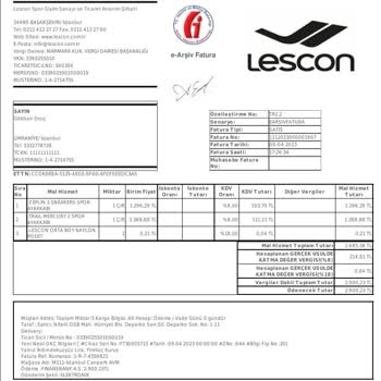 Lescon Kusurlu Ürününün Değişim & İadesini Yapmıyor.