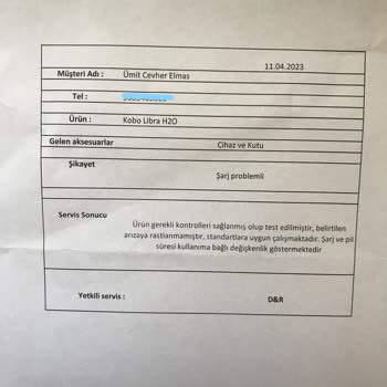 İdefix Kobo E-kitap Okuyucuların Garanti Süreciyle İlgilenmiyor