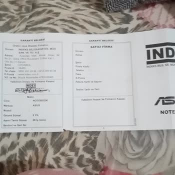 Hepsiburada'dan Uygulamasından Asus Bilgisayar Aldım Faturasız Geldi