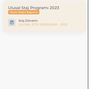 Kariyer Kapısı Yarım Kalan Başvuru Yazıyor