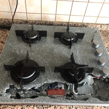 Arçelik Set Üstü Ocak Patladı