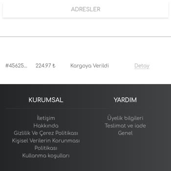 Lamelif Giyim Kargo Takip Numarası Gelmedi