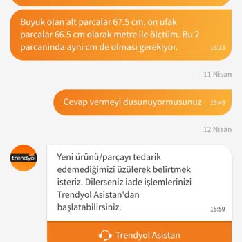 Trendyol Tüketici Mağduriyeti. Ücret İadesi Süresi Çok Uzun