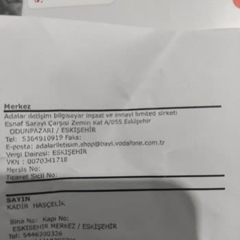 Vodafone Cep Telefonu İade