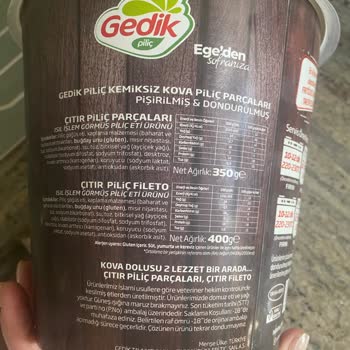 Gedik Piliç Kova 750 Gr